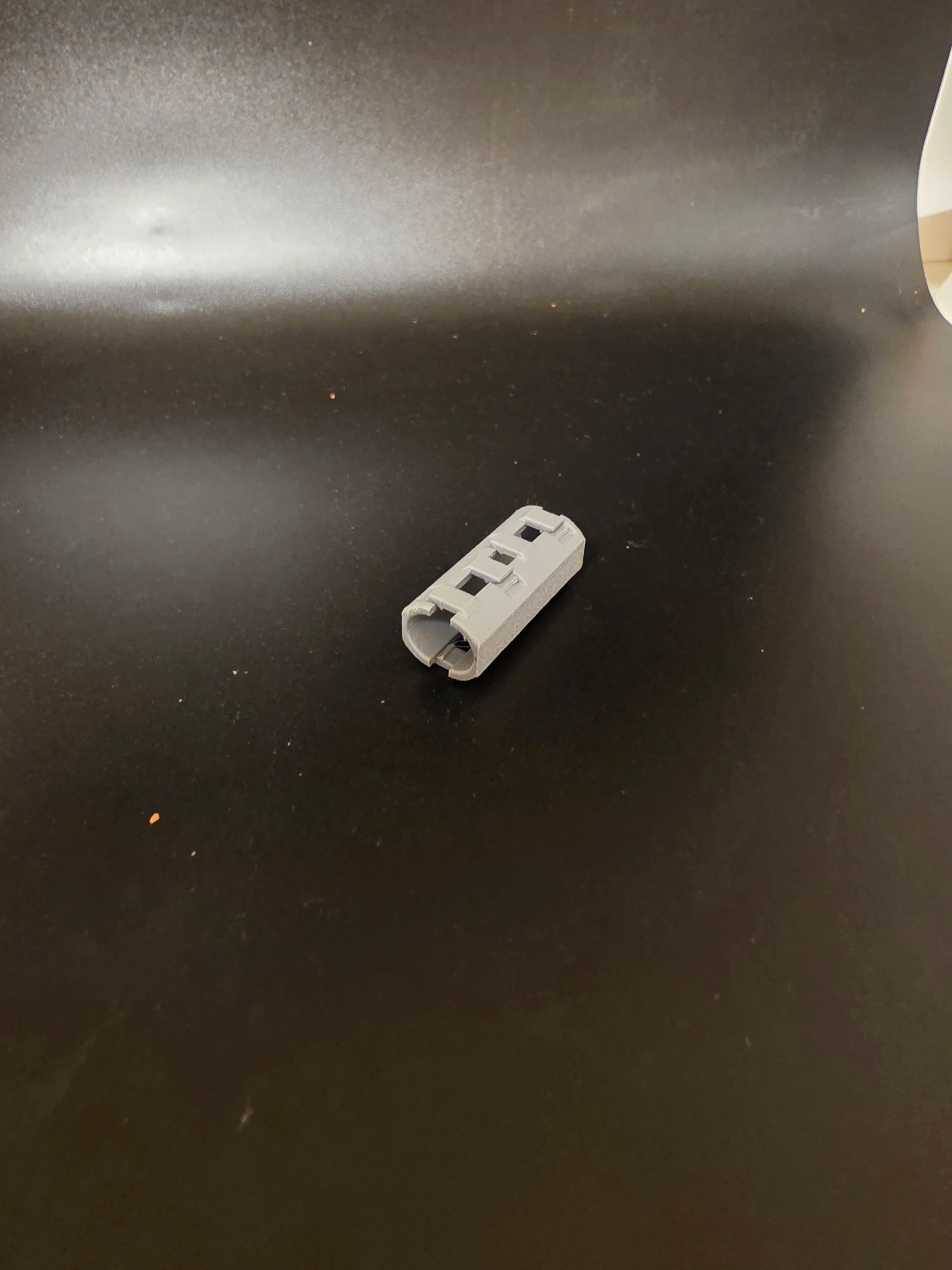 Klippschiene für Kleintiere – Prototyp