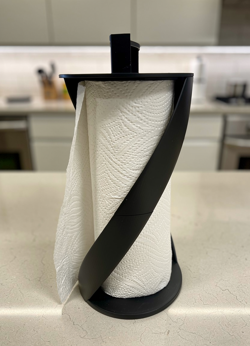 Küchenrollenhalter Spirale – 3D-gedruckt | Coldfinger 3D