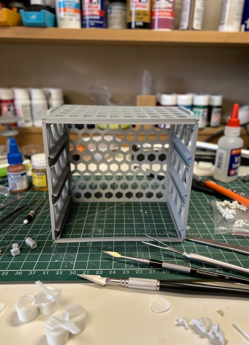 Modulares Regalsystem – Grundrahmen