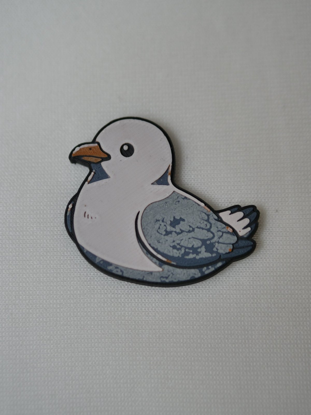 Möwe Pinwandmagnet – Handgefertigt in der Schweiz, Coldfinger 3D
