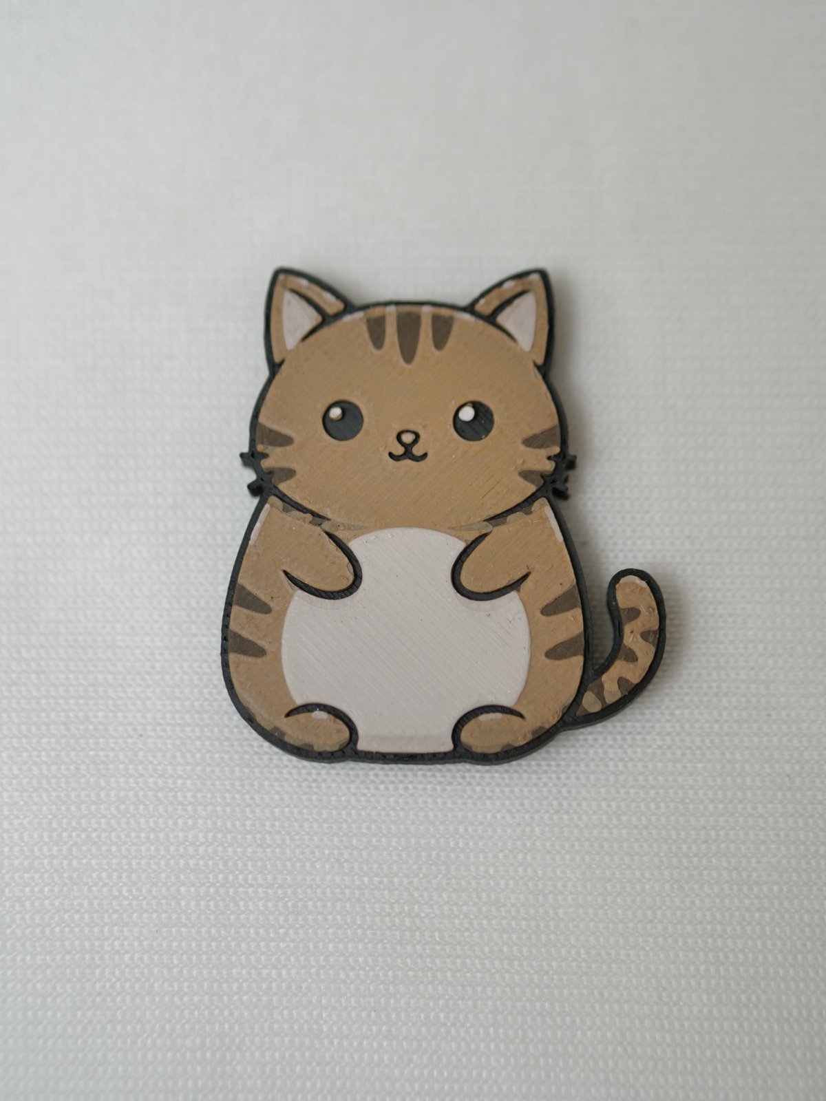 Katze Pinwandmagnet – Handgefertigt in der Schweiz, Coldfinger 3D