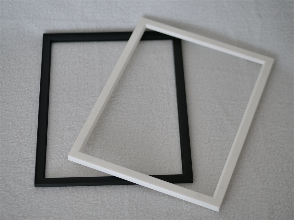 Magnetrahmen Schwarz und Weiss, Draufsicht
