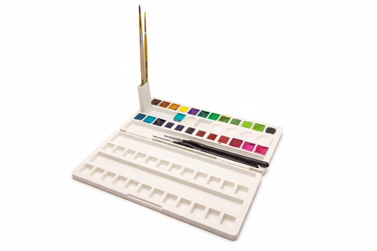Optimiertes Produktfoto Aquarellfarben
