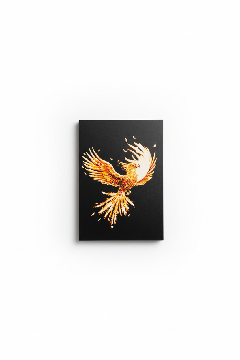 Phönix Wall Art Farbig