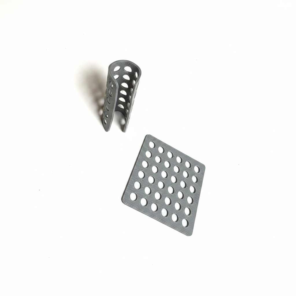 Thermoplastische Schiene für Kleintiere – Prototyp