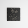 Schiefer-Untersetzer Pusteblume – Lasergravur | Coldfinger 3D